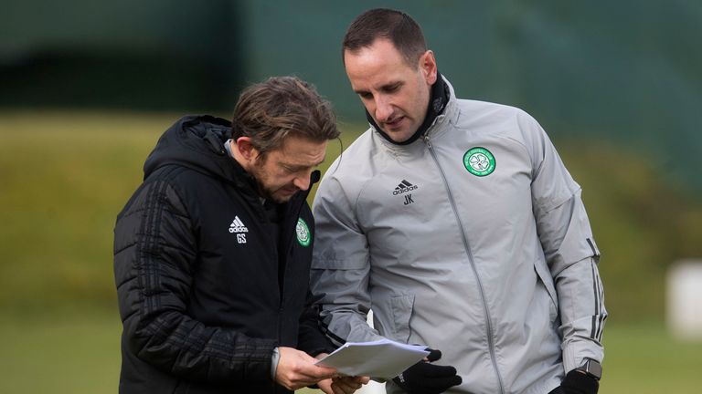 Gavin Strachan joined Celtic's coaching team in 2020