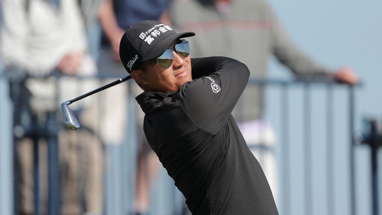 Chinese Taipei&#39;s C.T. Pan during day one of The Open at The Royal St George&#39;s Golf Club in Sandwich, Kent. Picture date: Thursday July 15, 2021.