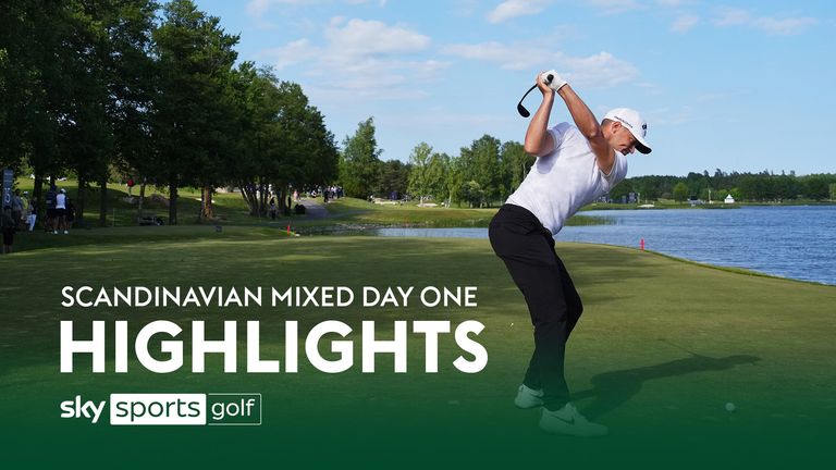 Highlights from day one of the Scandinavian Mixed at Ullna Golf and Country Club.