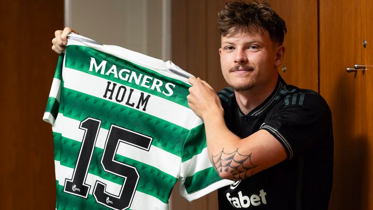 Odin Thiago Holm has signed a five-year deal at Celtic