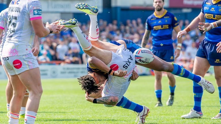 Wakefield's Hugo Salabio facing six-match ban for spear tackle on Richie  Myler, Rugby League News