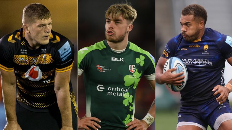 Jack Willis (Wasps), Hassell-Collins (London Irish), Ollie Lawrence (Worcester) 