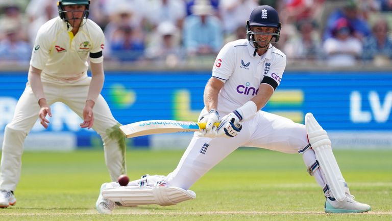 England v Australia - LV= Insurance Ashes Series 2023 - First Test - Day One - Edgbaston
England's Joe Root on day one of the first Ashes test match at Edgbaston, Birmingham. Picture date: Friday June 16, 2023.