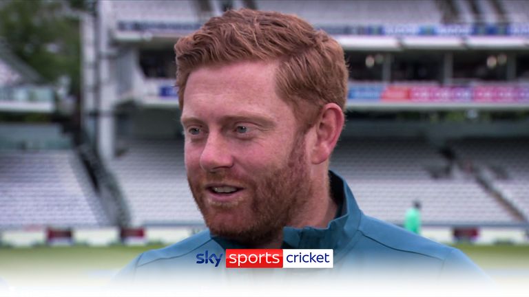 Jonny Bairstow talks about his recovery from a broken leg