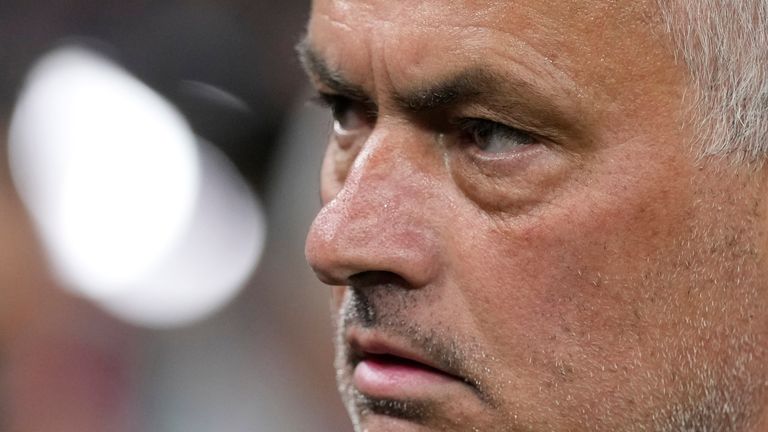 Jose Mourinho rages at Roma defeat but ugly Europa League scenes taint legacy of serial winner who stopped winning
