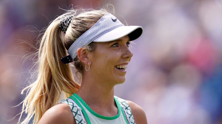 Eastbourne International: Katie Boulter 'very Happy' With Wimbledon ...