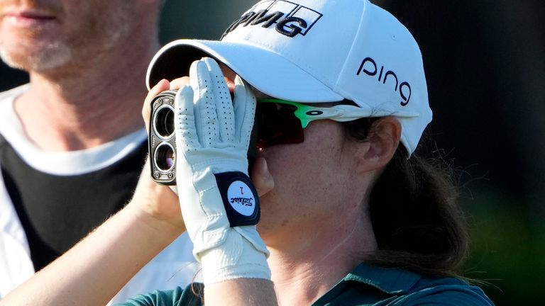 Leona Maguire carded a bogey-free 64 to claim a two-shot victory at the Meijer LPGA Classic