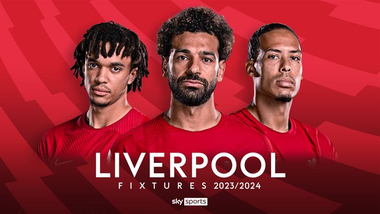 Liverpool Fixtures 2023/24