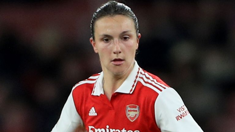 Lotte Wubben-Moy&#39;s form for Arsenal earned her a call-up to England&#39;s World Cup squad