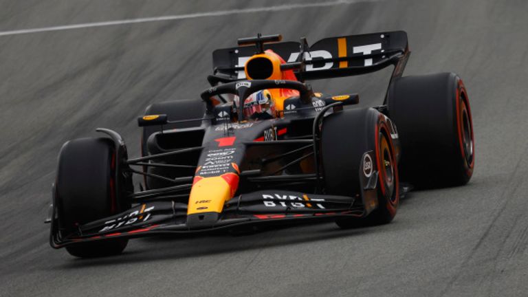 CIRCUIT DE BARCELONA-CATALUNYA, SPAIN - JUNE 03: Max Verstappen, Red Bull Racing RB19 during the Spanish GP  at Circuit de Barcelona-Catalunya on Saturday June 03, 2023 in Barcelona, Spain. (Photo by Zak Mauger / LAT Images)