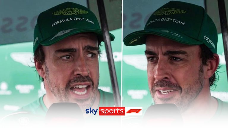 Aston Martin&#39;s Fernando Alonso felt for the fans after first practice had to be abandoned due to CCTV issues at the venue.