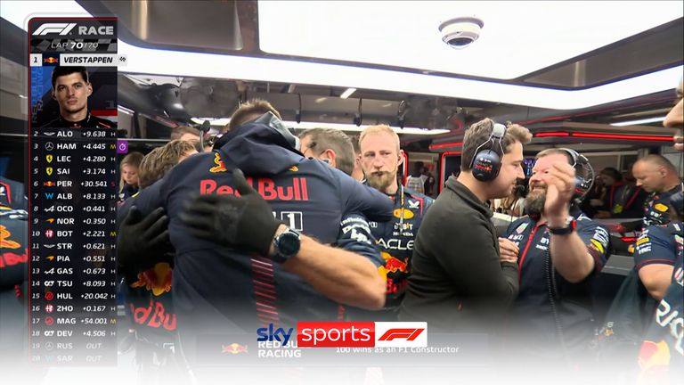 Red Bull picked up their 100th victory in Formula 1 as Max Verstappen took the chequered flag at the Canadian Grand Prix