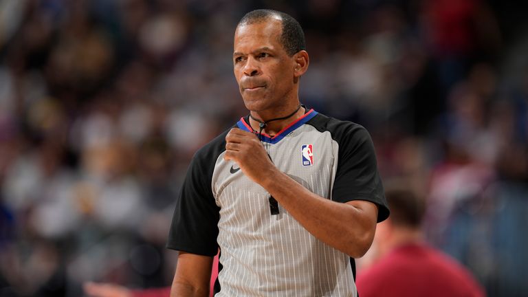 referee Eric Lewis will not feature in the NBA Finals as the league continues its investigation into whether he used a burner account on Twitter to defend himself and his colleagues from online critique.