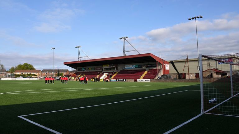 Queen's Park ground shared at Ochilview last season