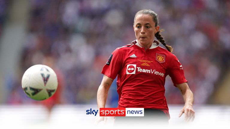 Manchester United&#39;s Ona Batlle during the Vitality Women&#39;s FA Cup final at Wembley Stadium, London. Picture date: Sunday May 14, 2023.