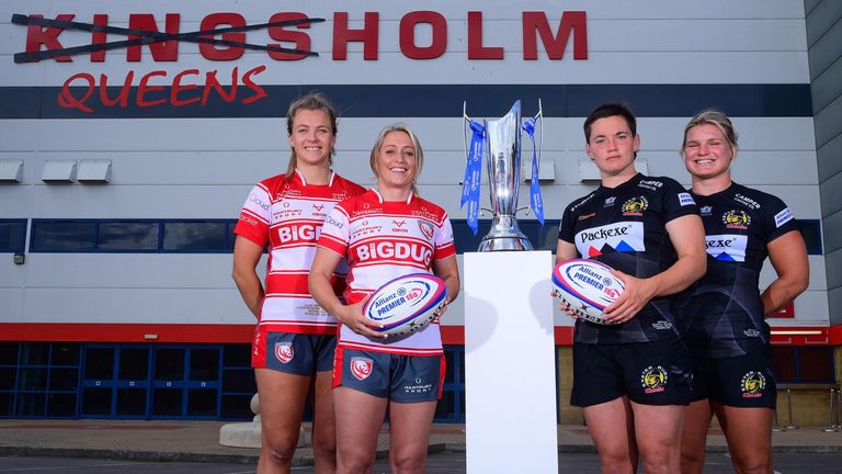 Kingsholm has changed to 'Queensholm' for Saturday's Premier 15s final between Gloucester-Hartpury and Exeter Chiefs