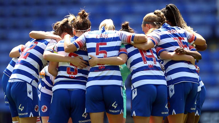 Reading Women finished bottom of the Women's Super League, five points adrift of safety, while the men's side were relegated from the Championship