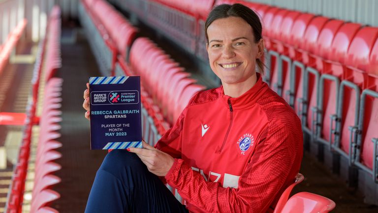 Rebecca Galbraith is SWPL player of the month for May