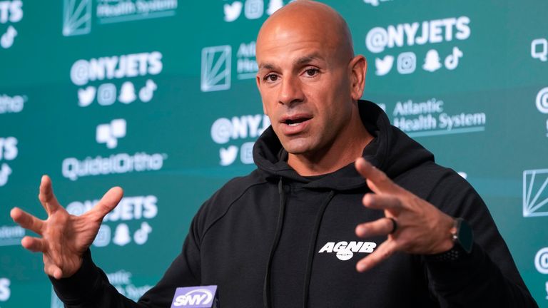 Robert Saleh, Jets de Nueva York (Associated Press)