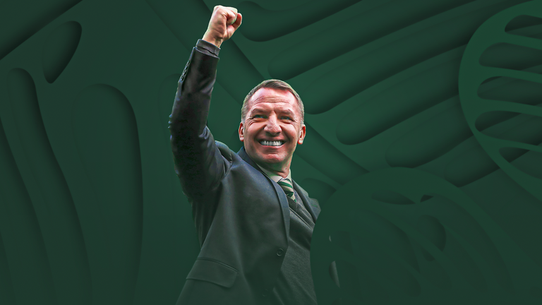 Brendan Rodgers has returned to Celtic as the club&#39;s new manager