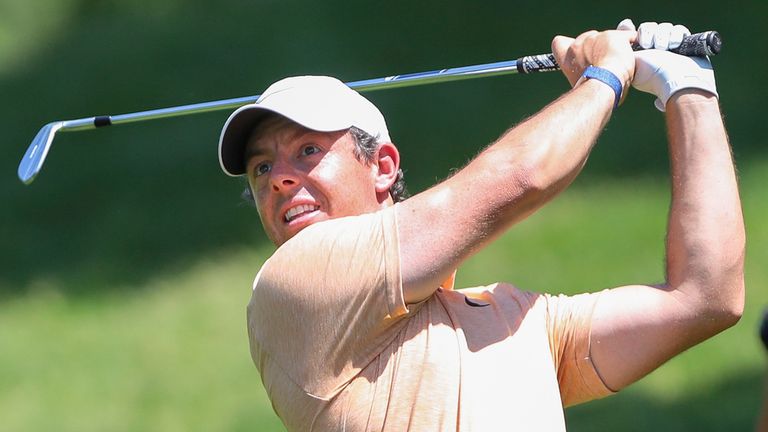 Rory McIlroy recovered from a difficult Thursday to get himself back in the hunt on Friday 