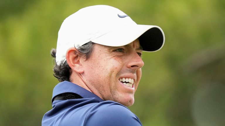 Rory McIlroy has carded rounds of 71, 67 and 66 over the first three days