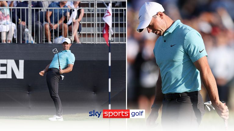 STORY OF RORY MCILROY&#39;S FINAL ROUND 2023 US OPEN