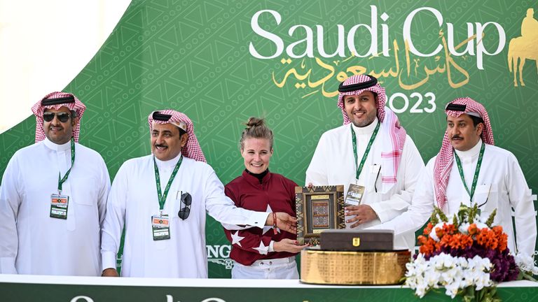 The Saudi Cup is the richest race in horse racing