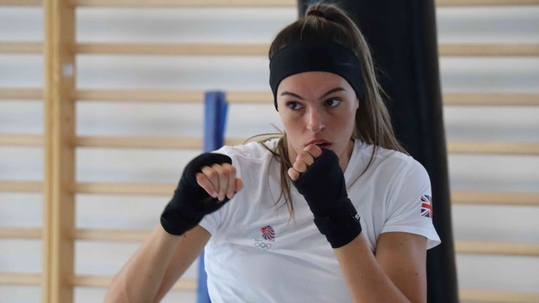 Lightweight Shona Whitwell will be the first GB boxer in action at the European Games (Photos: GB Boxing)