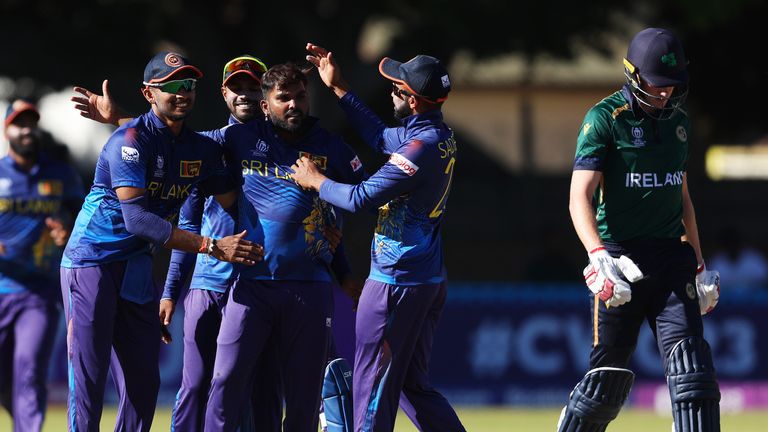 Sri Lanka came out on top as Ireland faltered in the World Cup qualifiers 