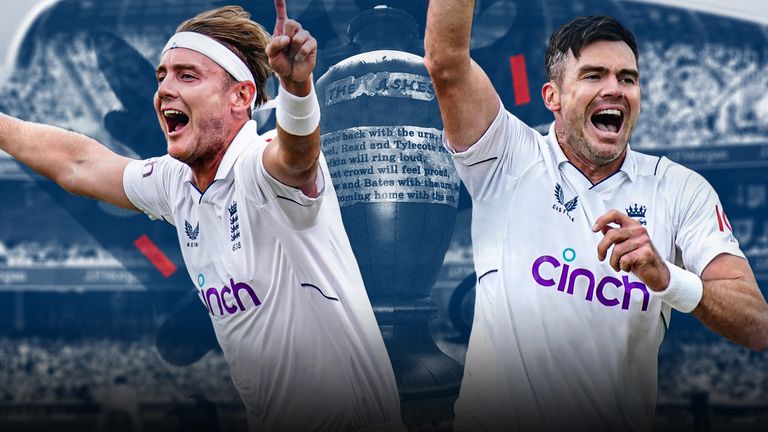 Stuart Broad and James Anderson