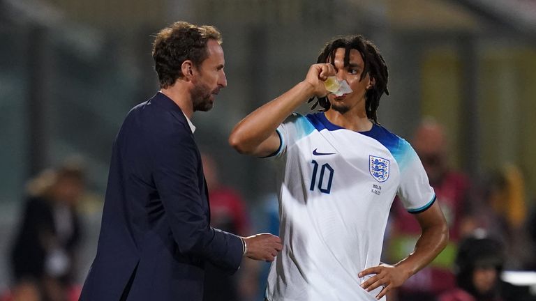 Alexander-Arnold was handed a midfield role by Gareth Southgate for the second time - and shone in Malta