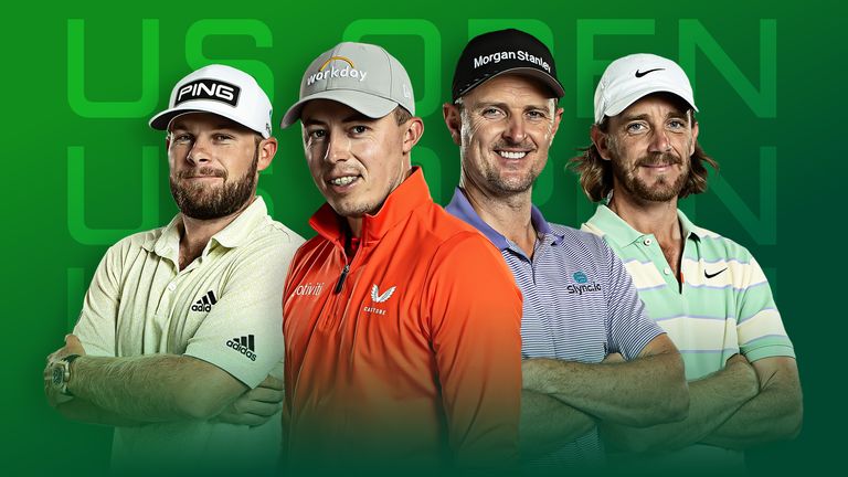 English quartet Tyrrell Hatton, Matt Fitzpatrick, Justin Rose and Tommy Fleetwood are among the contenders for the 2023 US Open