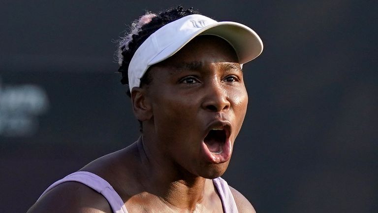 WTA Tour: Venus Williams, 43, claims first victory since January