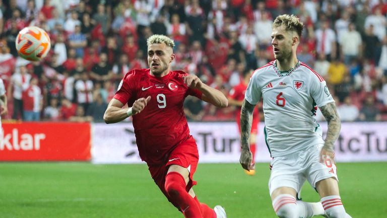 Wales were constantly on the defensive in Samsun
