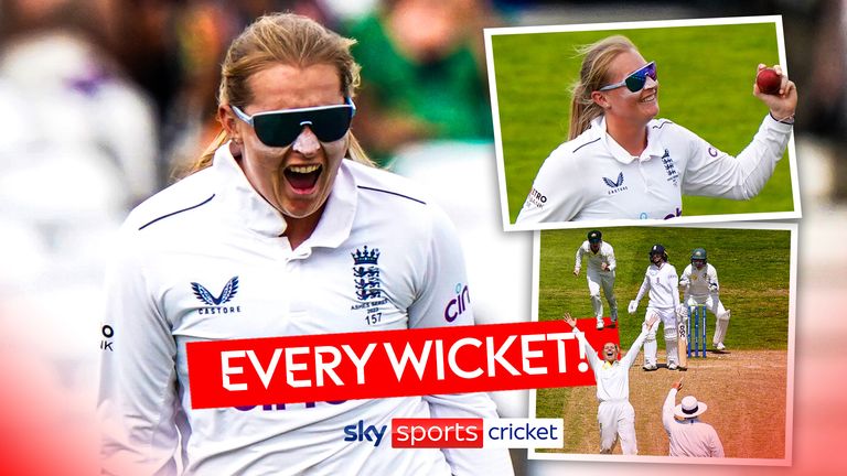 all womens Ashes test series wickets