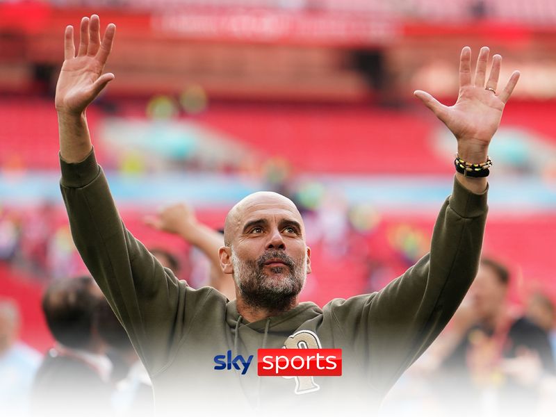 FA Cup final: Pep Guardiola talks treble at last after Man City beat Man  Utd thanks to Ilkay Gundogan's double, Football News