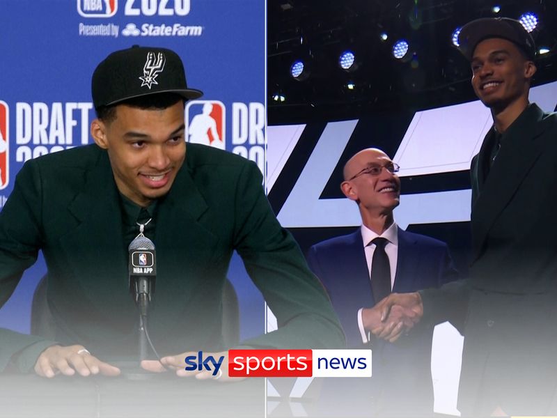 Louis Vuitton on X: The Maison congratulates Victor Wembanyama. The basketball  player became the first French number 1 pick in the NBA Draft. Dressed in a  forest green wrapped jacket and tailored