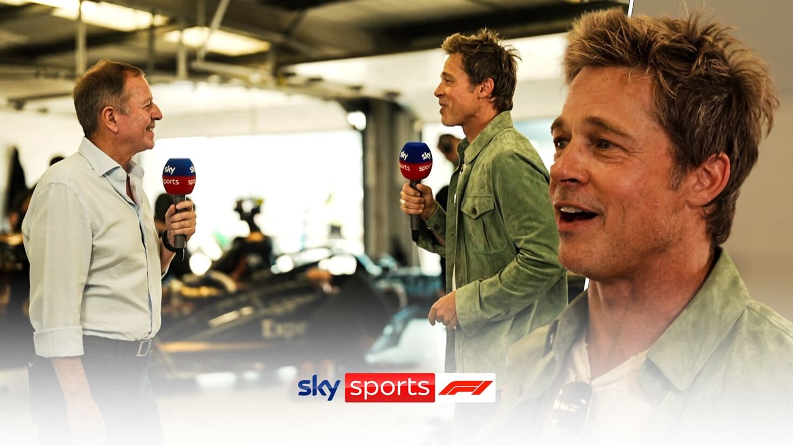 Brad Pitt: I'm having the time of my life at Silverstone | F1 News ...