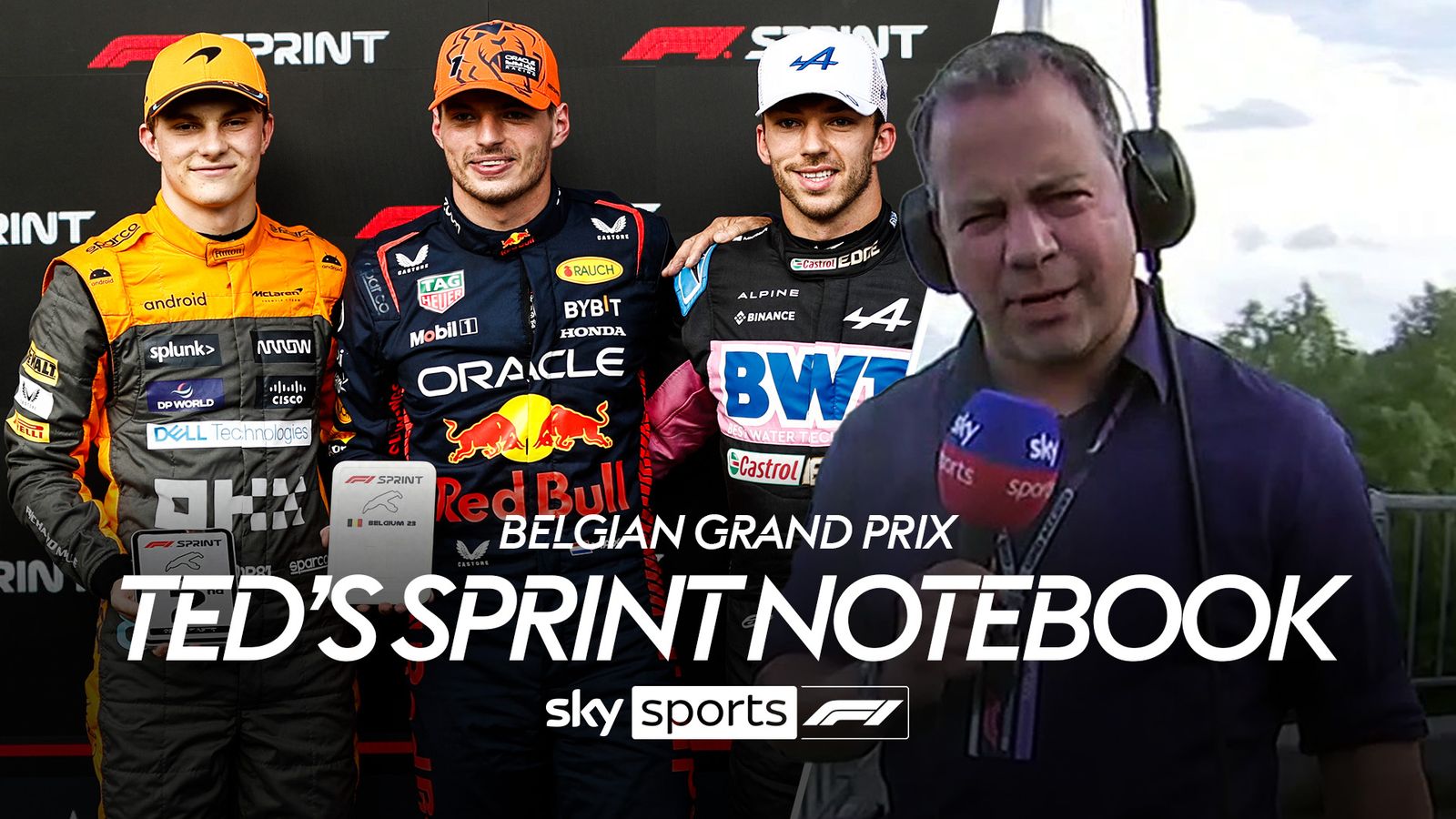 Ted’s Sprint Notebook | Belgian Grand Prix | F1 News | Sky Sports