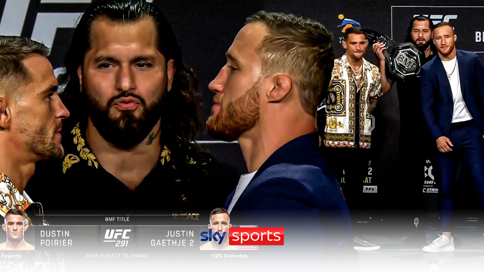 Gaethje The title is good for our legacy Poirier It's not the