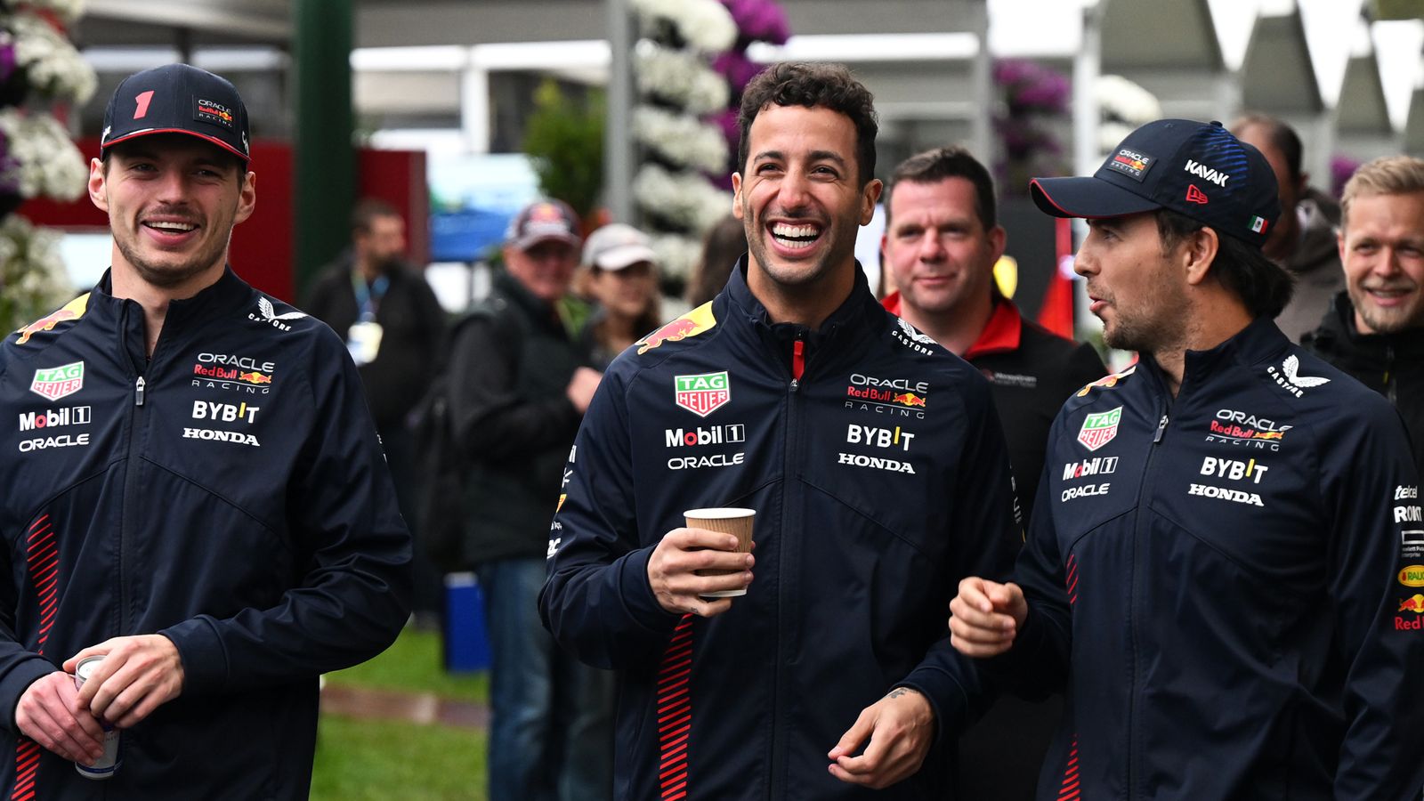 Max Verstappen 'never wanted' Daniel Ricciardo to leave Red Bull, Sergio  Perez says 'future is in my hands' | F1 News | Sky Sports