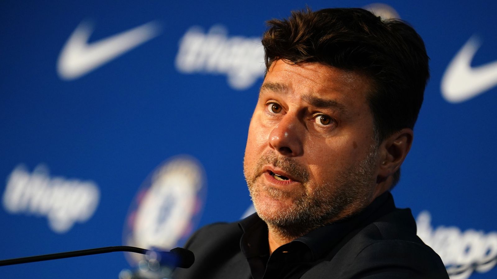 Mauricio Pochettino promises to win in first Chelsea press conference as he  puts faith in owners | Football News | Sky Sports