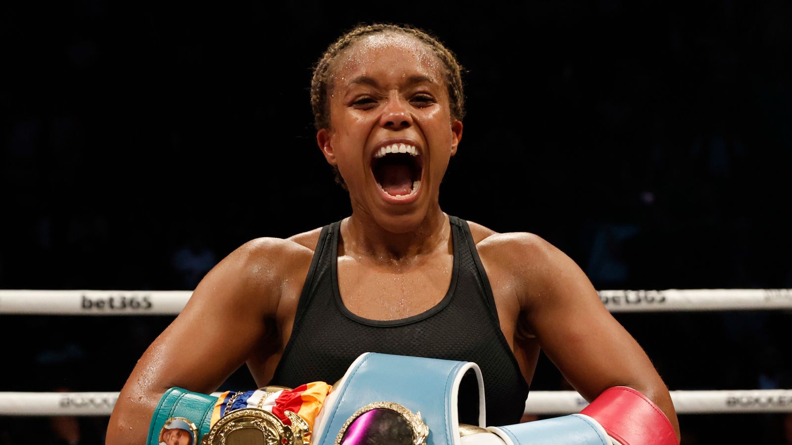 Natasha Jonas stops Kandi Wyatt to become two-weight world champion as she targets Katie Taylor rematch | Boxing News