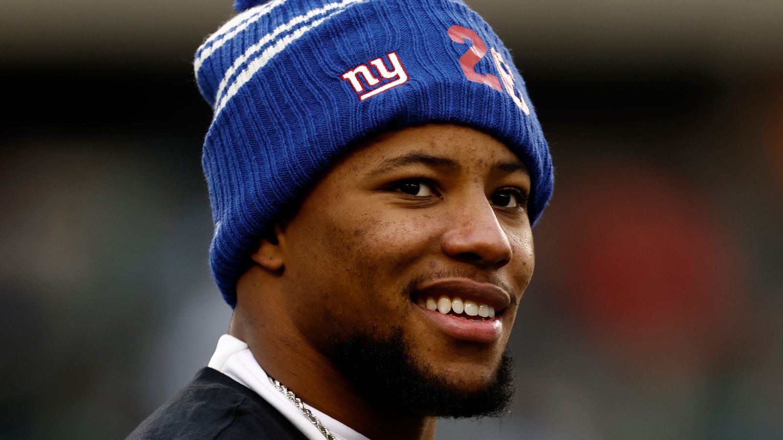 Saquon Barkley Running back followed his heart in signing franchise