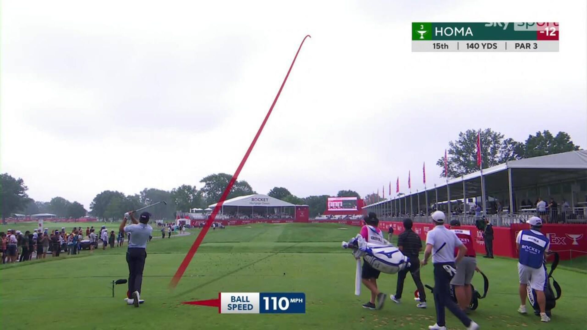 Max Homa nails a hole-in-one! | 'The most casual reaction ever?!'