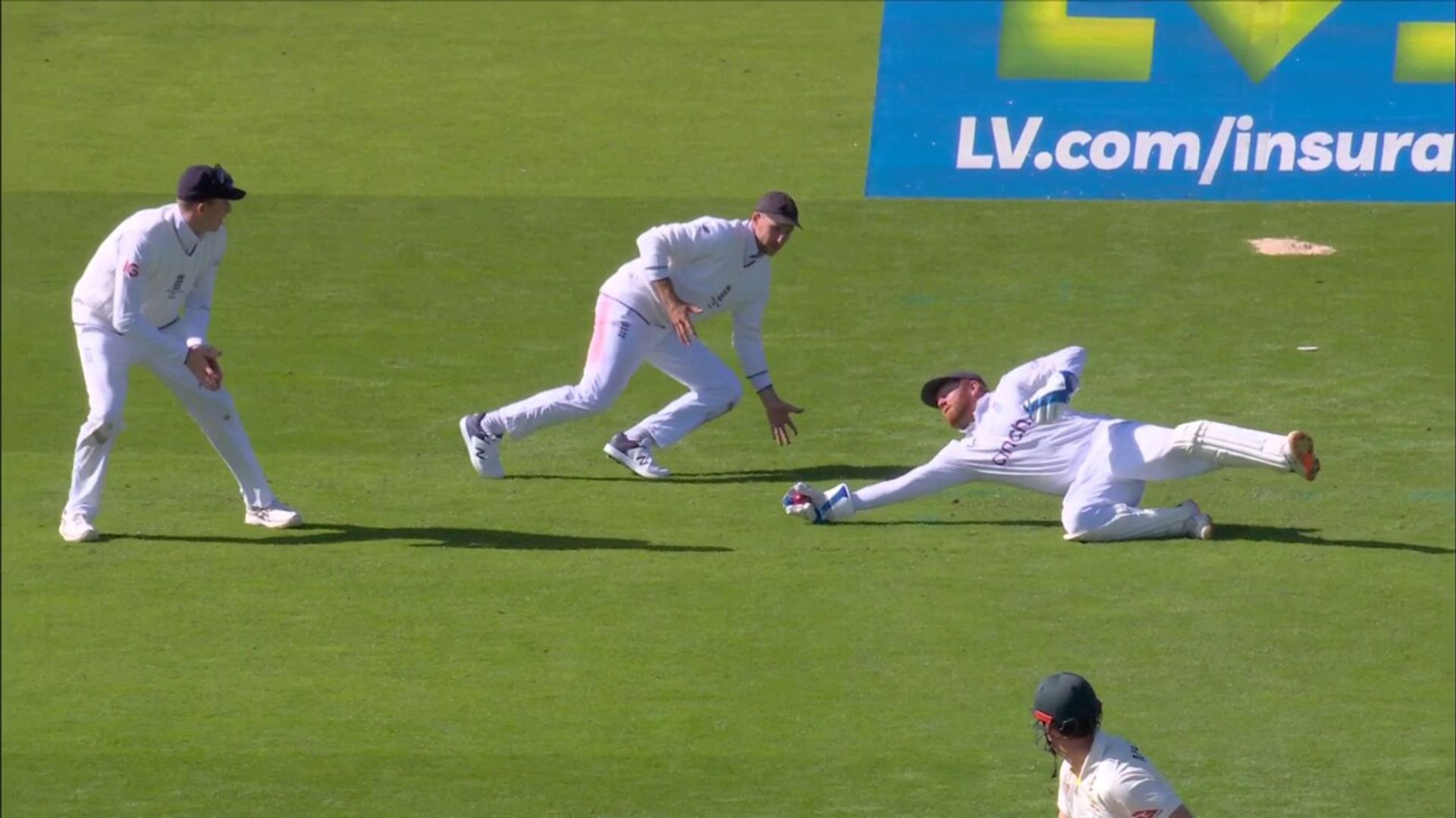 'A worldy of a catch! | Brilliant Bairstow takes sensational grab!