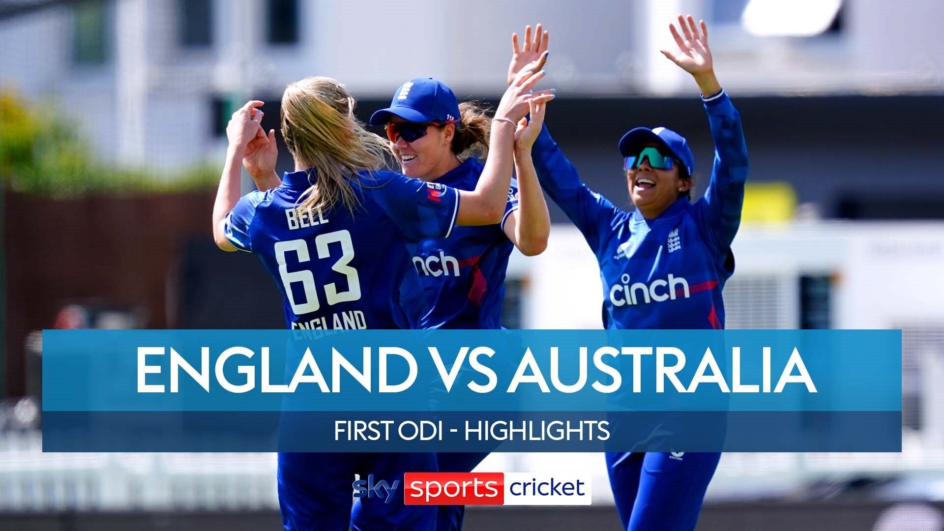 England vs Australia | Women's Ashes | First ODI full highlights