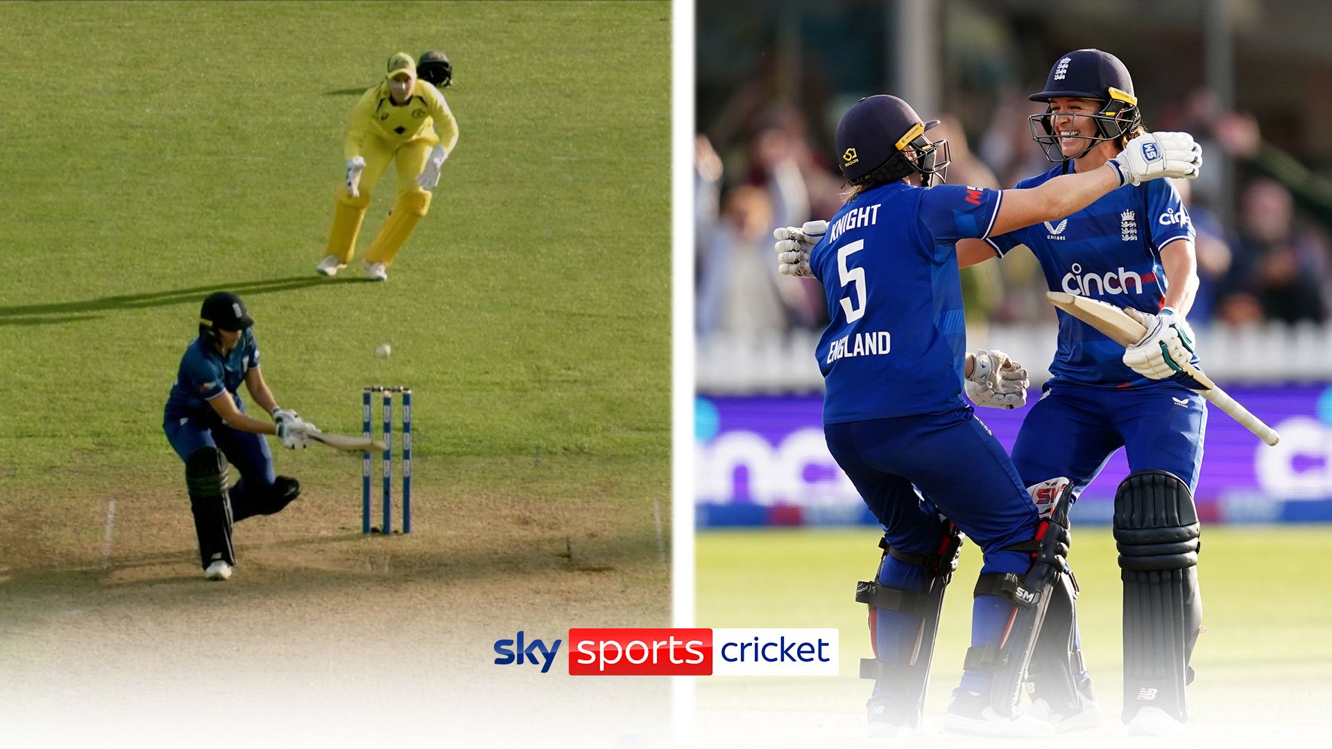 Cross and Knight inspire England to keep Women's Ashes alive!