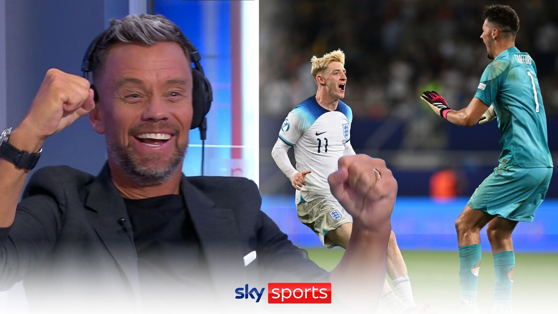 'Get in there!' | Hendrie reacts as Trafford makes dramatic late penalty save